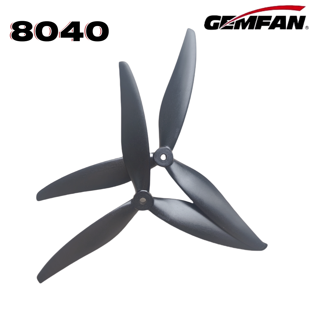 Gemfan 8040 8X4X3 Hélice de 3  - Fpv Drone Propeller avaliação e preço