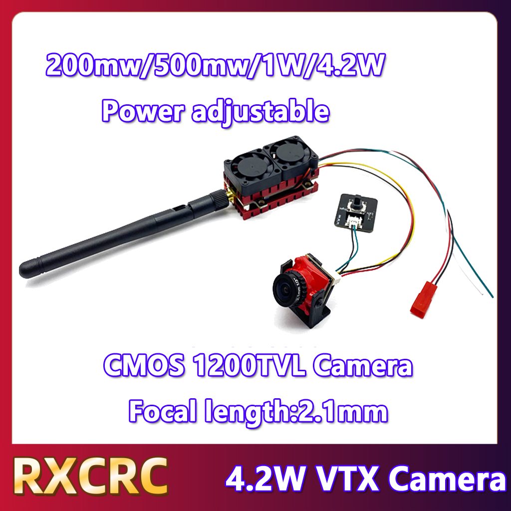 Rxcrc 5.8g 48ch 4.2w transmiss - Fpv Drone Frame avaliação e preço