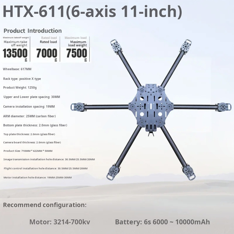 Máquina transversal de seis ei - Fpv Drone Propeller avaliação e preço