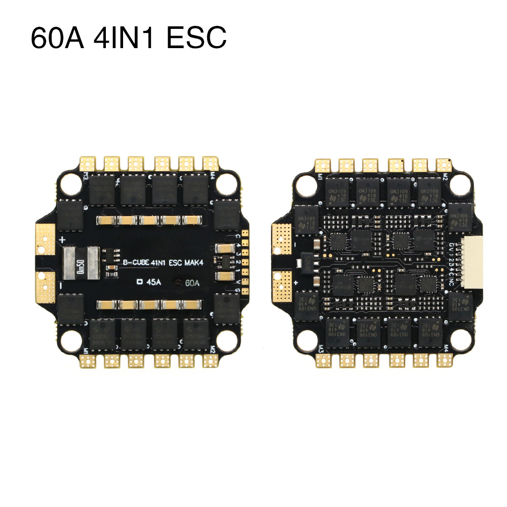 UAngel 4IN1 45A 60A ESC BLHELI - Fpv Drone Esc avaliação e preço