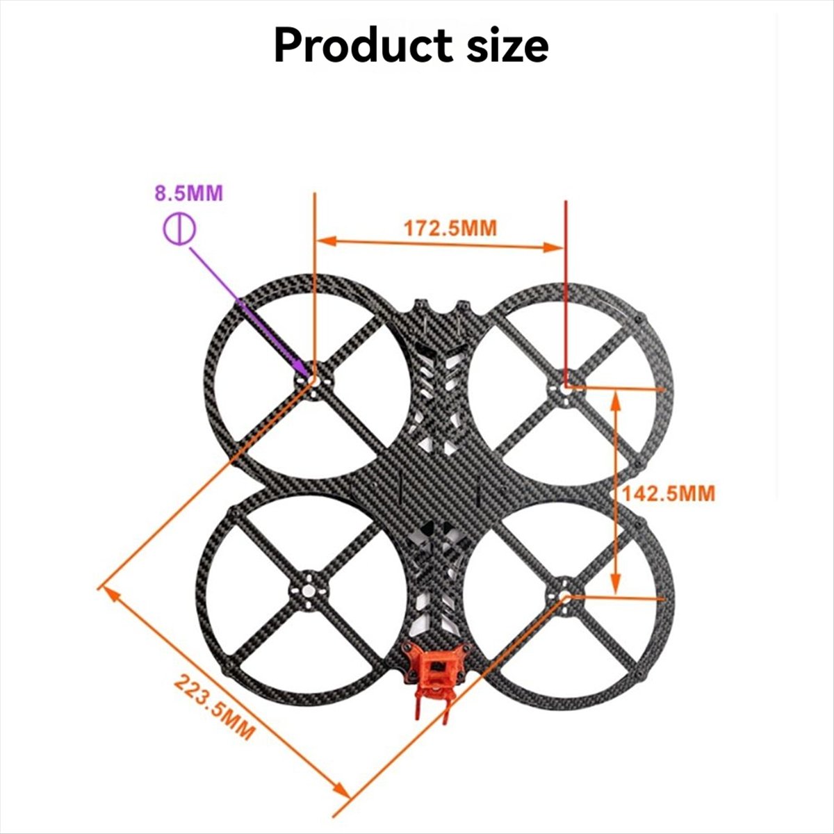 WOW! 5 Polegada fpv drone quad - Fpv Drone Tool Kit avaliação e preço